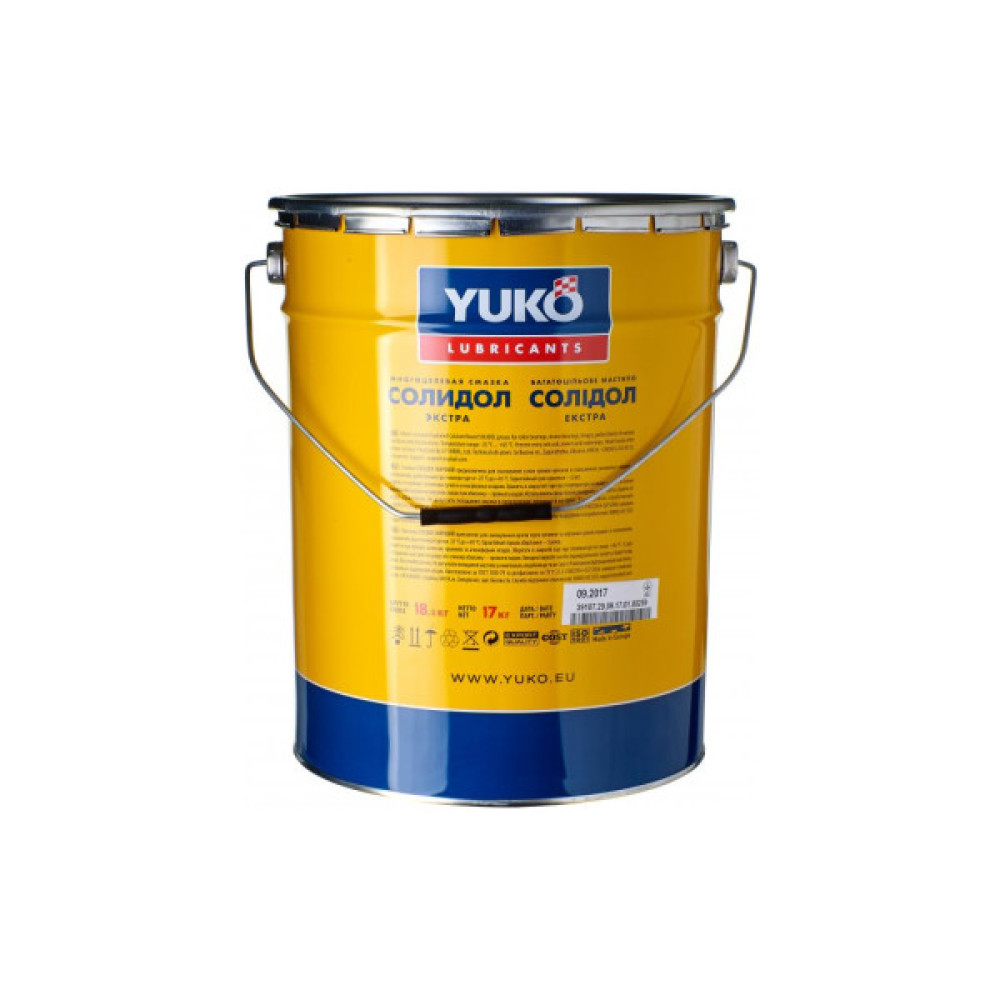 Мастило автомобільне Yuko Солідол Жировий 20л (4820070241433)