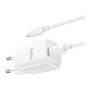 Зарядний пристрій HOCO C148A Charm USB-C PD30W + cable USB-C to Lightning White (6942007630313)
