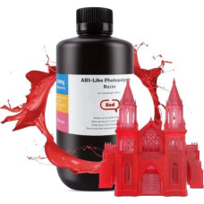 Фотополімерна смола ELEGOO Resin, ABS-like 1кг, clear red (50.103.0109)