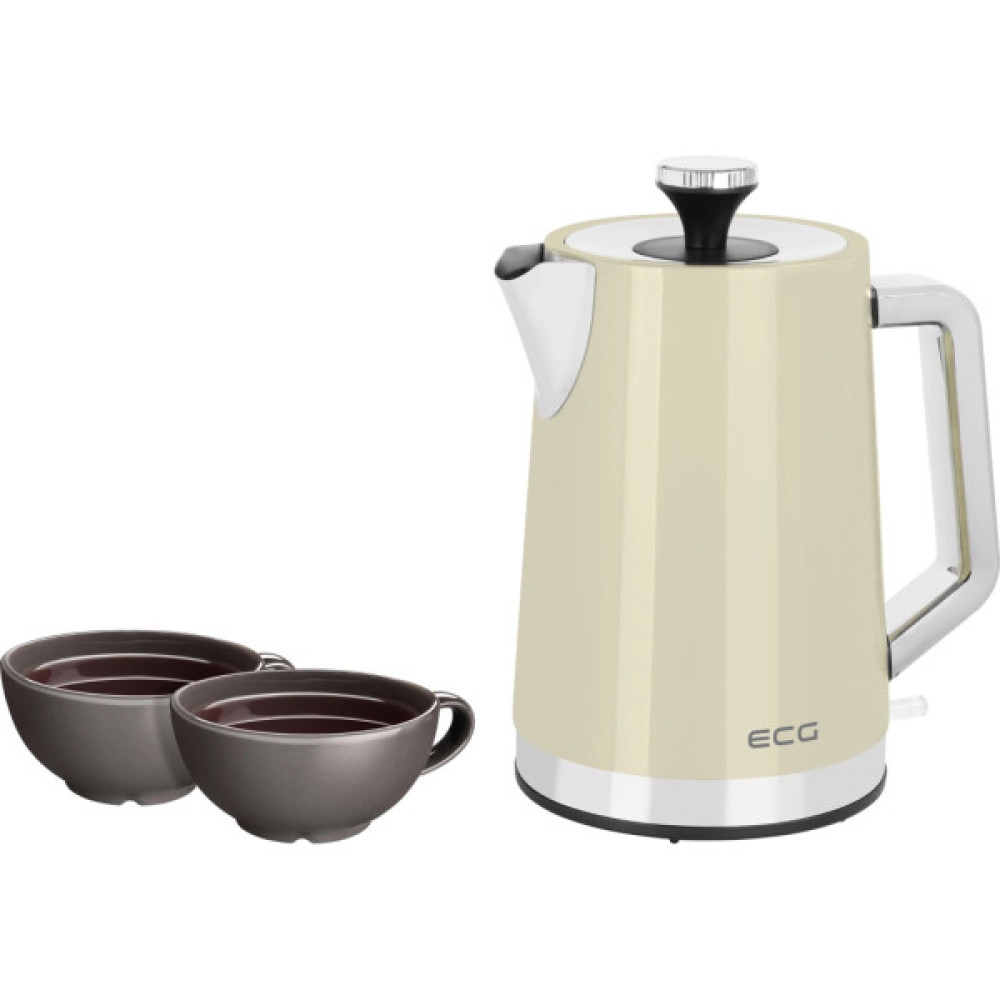 Електрочайник ECG RK 1766 Vintage Vanilla