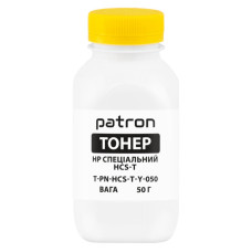 Тонер HP HCS-T, 50 г, yellow Patron (PN-HCS-T-Y-050)