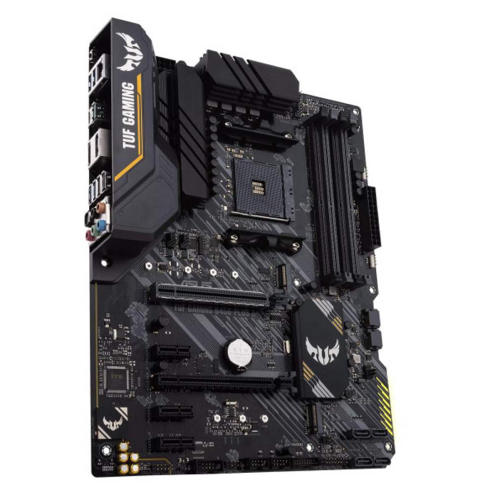 Материнcька плата ASUS TUF GAMING B450-PLUS II sAM4 B450 4xDDR4 HDMI DP ATX