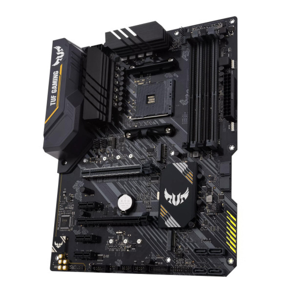 Материнcька плата ASUS TUF GAMING B450-PLUS II sAM4 B450 4xDDR4 HDMI DP ATX
