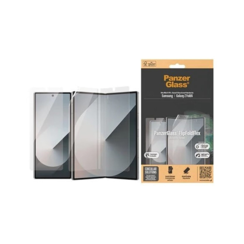 Скло захисне PANZERGLASS Samsung Galaxy Fold6 Glass & Film (PG_7371) Скло захисне PANZERGLASS Samsung Galaxy Fold6 Glass & Film (PG_7371)