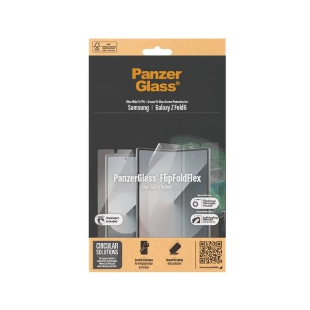 Скло захисне PANZERGLASS Samsung Galaxy Fold6 Glass & Film (PG_7371) Скло захисне PANZERGLASS Samsung Galaxy Fold6 Glass & Film (PG_7371)