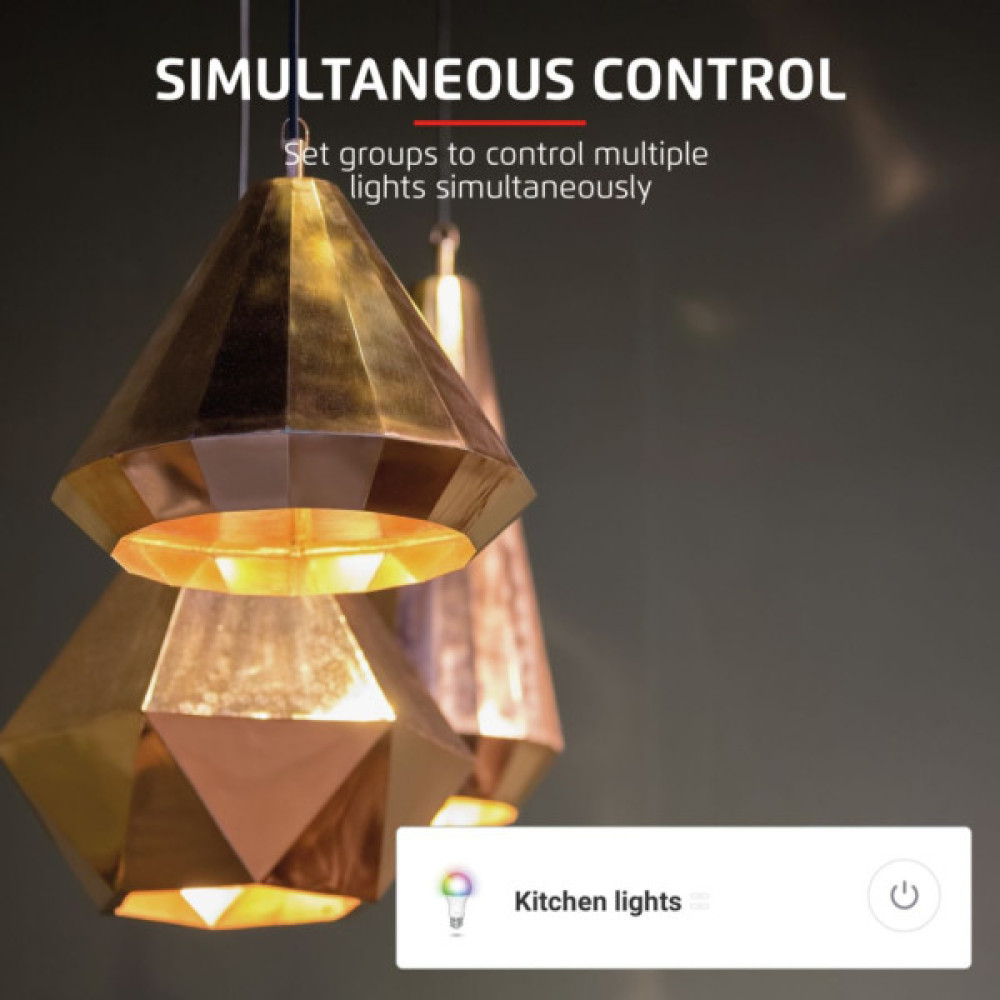 Розумна лампочка Trust E27 LED FILAMENT 470 Lumen, 1800-2700k, white (71287_TRUST)