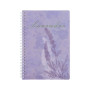 Блокнот Axent на спіралі А5 80 аркушів, клітинка, пластикова обкладинка, Lavender 3 (8033-3-A)