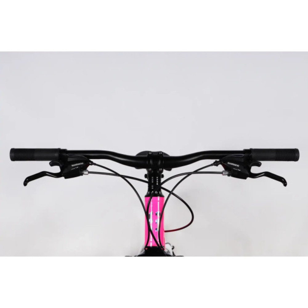 Велосипед Space 27.5" IZIDA DD FR рама-15" AL 2026 рожево-білий (OPS-SP-27.5-099)