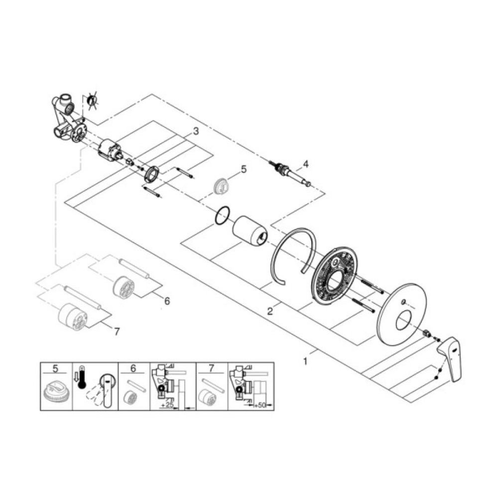 Змішувач Grohe Start Flow (29117000)