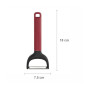 Овочечистка KitchenAid Classic горизонтальна 18 см червоний (KHA145OHEREG)