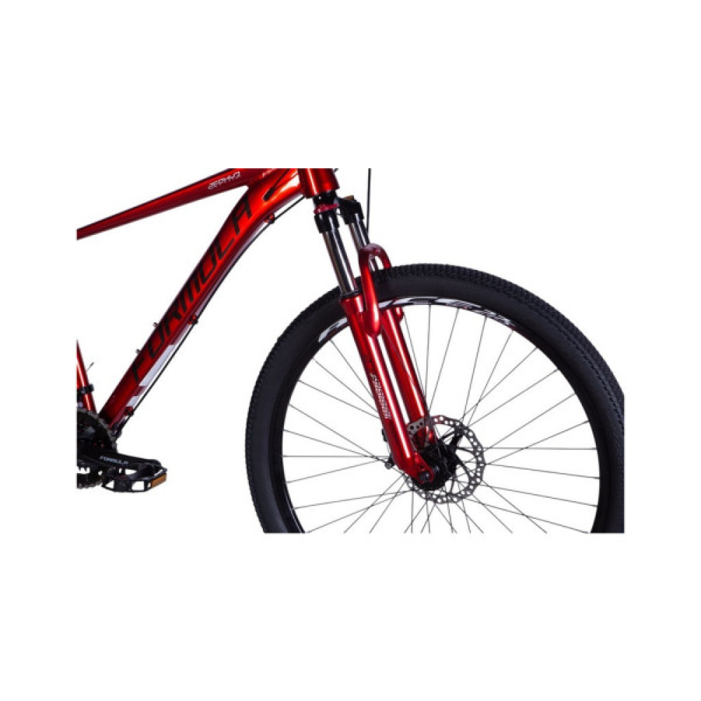 Велосипед Formula 27,5" ZEPHYR 3.0 DD рама-17" AL 2025 червоний (OPS-FR-27,5-002)