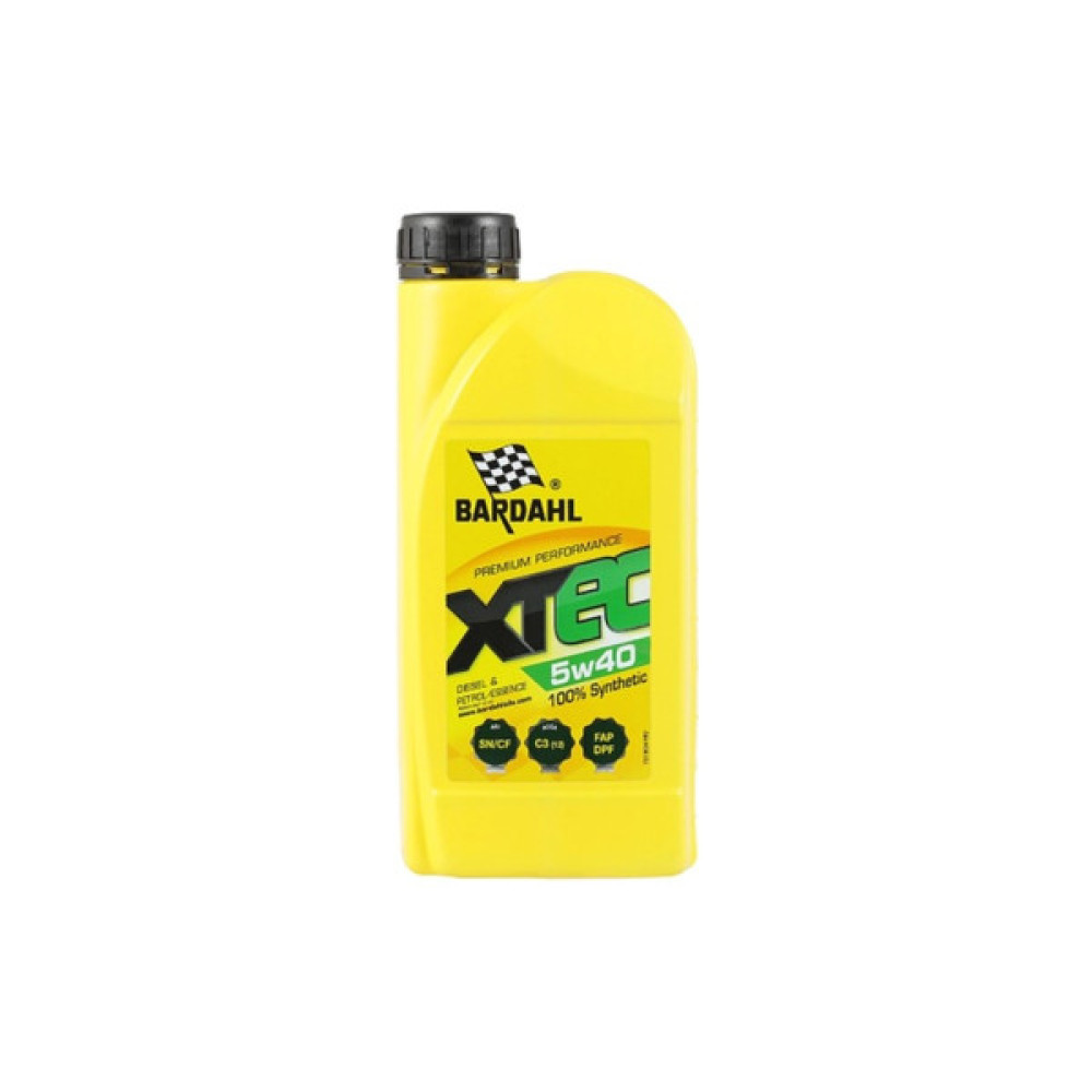 Моторна олива BARDAHL XTEC 5W40 1л (36341)