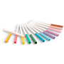 Фломастери Crayola Supertips (washable) пастельні кольори, 12 шт (58-7515) Фломастери Crayola Supertips (washable) пастельні кольори, 12 шт (58-7515)