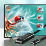 Кабель мультимедійний USB-C to DisplayPort M 1.8m V1.4 Thunderbolt 3 4K60Hz Choetech (XCP-1803) Кабель мультимедійний USB-C to DisplayPort M 1.8m V1.4 Thunderbolt 3 4K60Hz Choetech (XCP-1803)