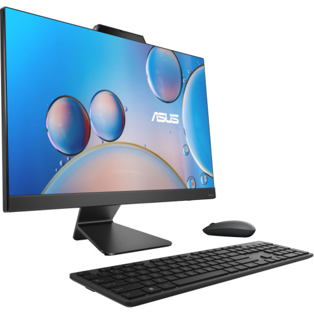 Комп'ютер персональний моноблок ASUS M3402WFAK-BPC0340 23.8" FHD AG, AMD R5-7520U, 16GB, F512GB, UMA, WiFi, кл+м, NoOS, чорний
