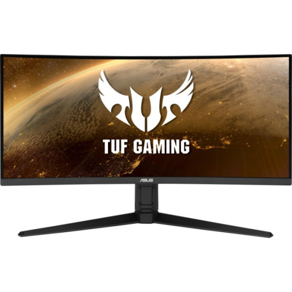 Монітор Asus 34" TUF Gaming VG34VQL1B 2xHDMI, 2xDP, USB, MM, VA, 3440x1440, 21:9, 165Hz, 1ms, sRGB 120%, CURVED, FreeSync, HAS, HDR400
