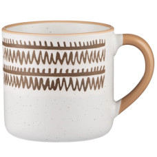 Чашка Ardesto Ettore, 380мл, кераміка, білий (AR3029A)