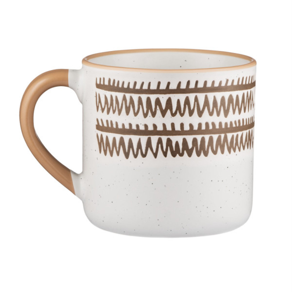 Чашка Ardesto Ettore, 380мл, кераміка, білий (AR3029A)