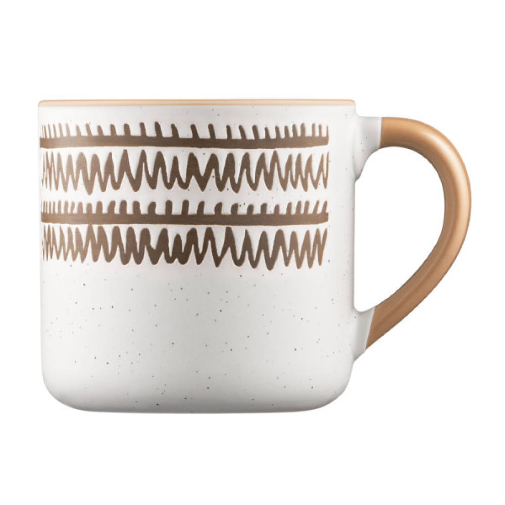 Чашка Ardesto Ettore, 380мл, кераміка, білий (AR3029A)