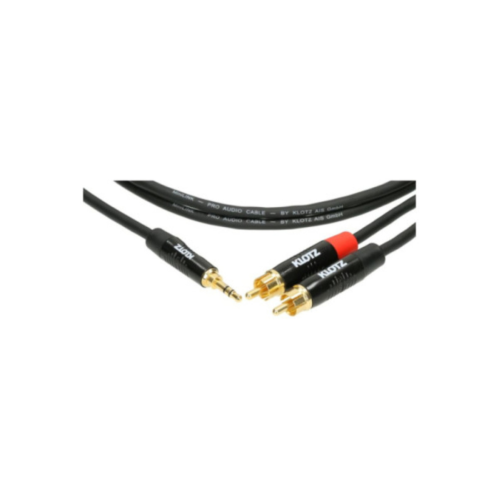 Інсертний кабель Klotz KY7-150 Minilink Pro Y-Cable Black 1.5m (229828)
