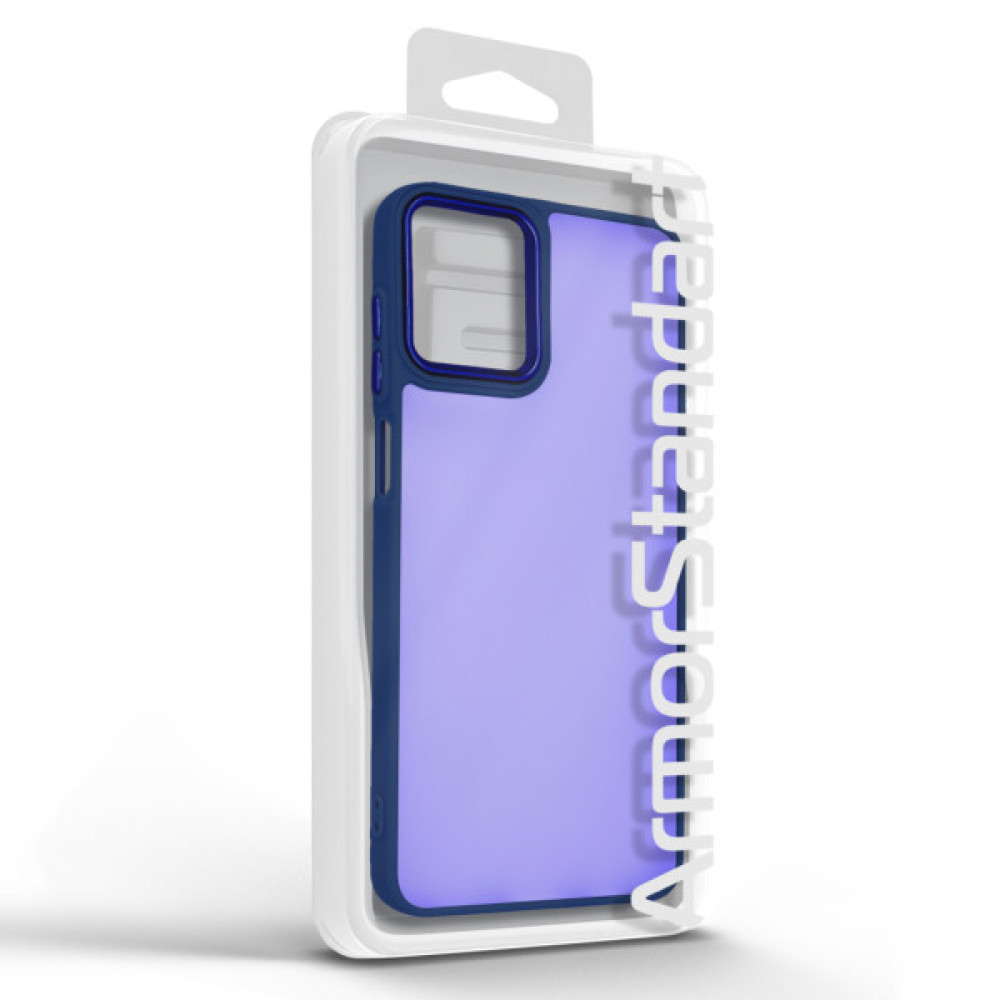 Чохол до мобільного телефона Armorstandart Frame Samsung A07 4G Blue (ARM87008) Чохол до мобільного телефона Armorstandart Frame Samsung A07 4G Blue (ARM87008)