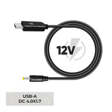Кабель живлення USB to DC 4.0x1.7mm 12V 0.8m Armorstandart (ARM79301)