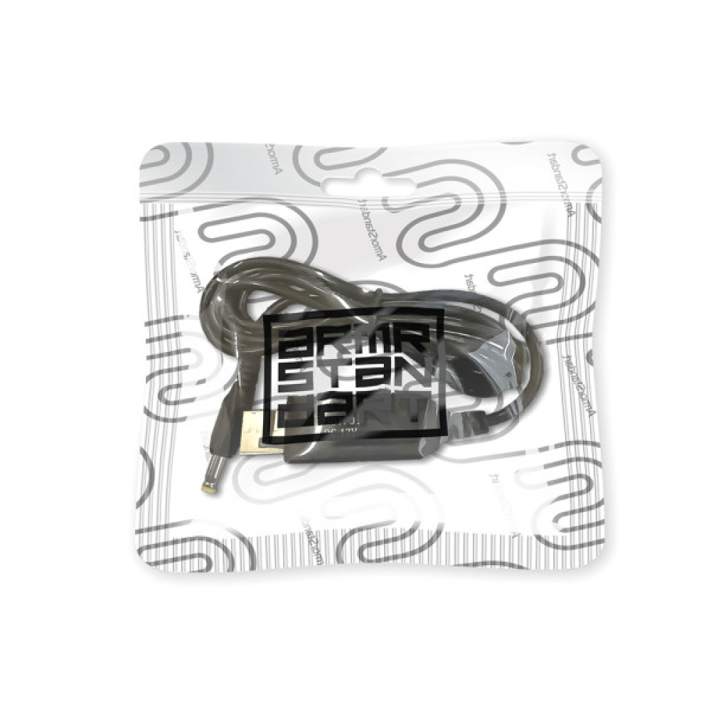 Кабель живлення USB to DC 4.0x1.7mm 12V 0.8m Armorstandart (ARM79301)