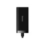 Зарядний пристрій Baseus 2xUSB-C 100W + 2xUSB GaN black (CCGP000101)