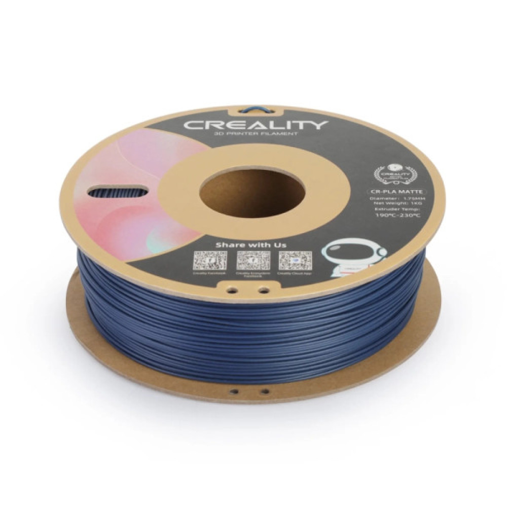 Пластик для 3D-принтера Creality PLA matte 1кг, 1.75мм, dark blue (3301010298)
