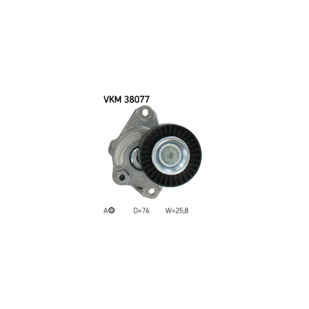 Натягувач ременя з роликом SKF VKM 38077 Натягувач ременя з роликом SKF VKM 38077