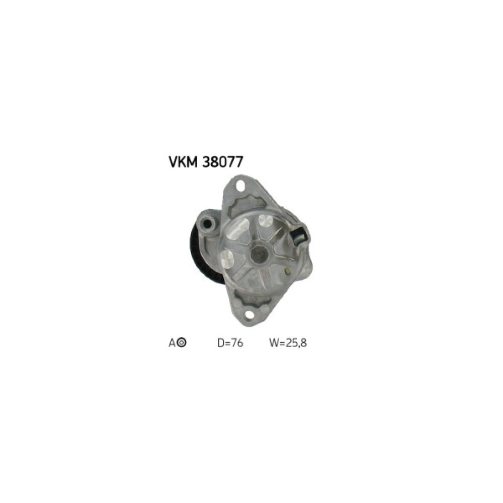 Натягувач ременя з роликом SKF VKM 38077 Натягувач ременя з роликом SKF VKM 38077