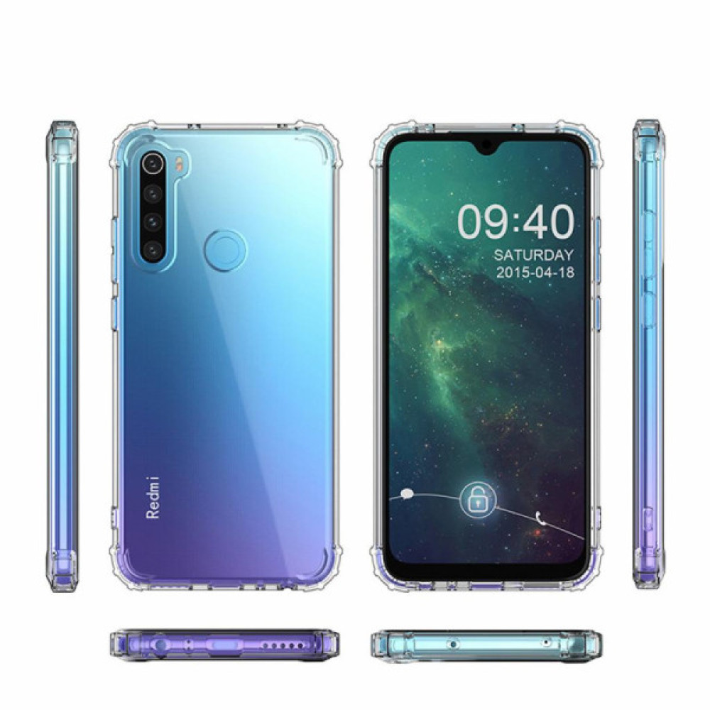 Чохол до мобільного телефона BeCover Anti-Shock Gradient Glass Xiaomi Redmi Note 8T Clear (704542) Чохол до мобільного телефона BeCover Anti-Shock Gradient Glass Xiaomi Redmi Note 8T Clear (704542)
