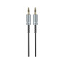 Кабель мультимедійний 3.5mm M to 3.5mm M 3.0m Black HOCO (6942007631235) Кабель мультимедійний 3.5mm M to 3.5mm M 3.0m Black HOCO (6942007631235)