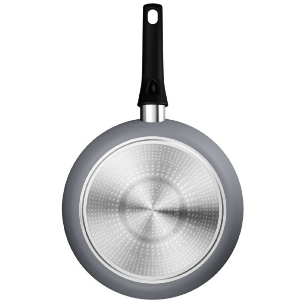 Сковорода Tefal Halo 28 см, алюміній, бакеліт, сірий (C3120653)