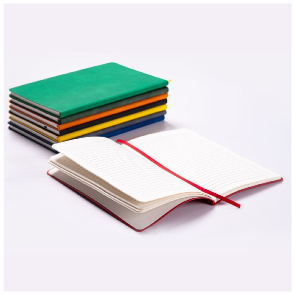 Блокнот Berganote Delgado А5, червоний (50040438-02)