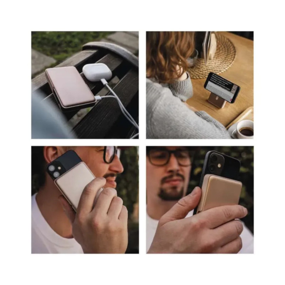 Батарея універсальна EMOS 10000mAh, MagSafe, 20W, pink (B0552RG)