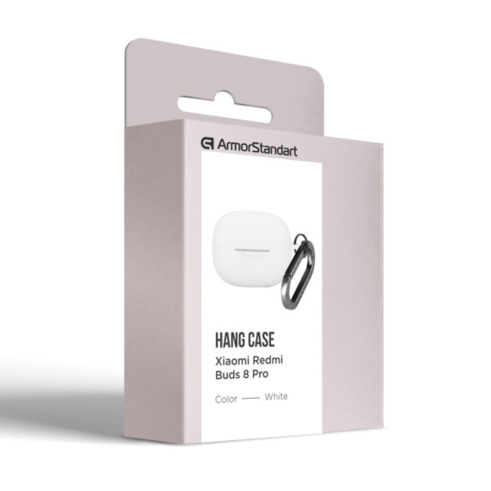 Чохол для навушників Armorstandart Hang Case For Xiaomi Redmi Buds 8 Pro White (ARM91110)