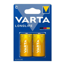 Батарейка Varta C (LR14) Longlife лужна * 2 (4114101412)