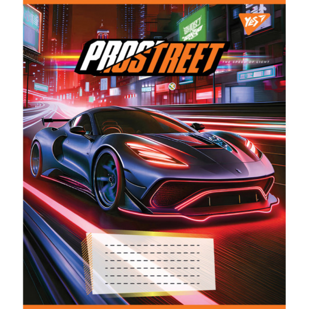 Зошит Yes Prostreet А5 60 аркушів клітинка (767146)