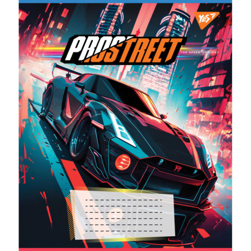 Зошит Yes Prostreet А5 60 аркушів клітинка (767146)