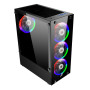 Корпус 1stPlayer V2-A-BK-4F1 Корпус 1stPlayer V2-A-BK-4F1