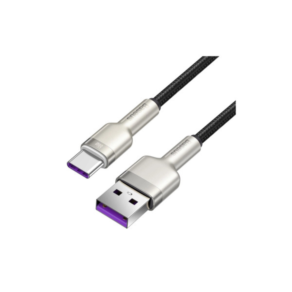 Дата кабель USB-C to USB-C 2.0m 66W metal Baseus (CAKF000201)