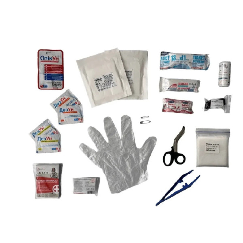 Автомобільна аптечка Poputchik 02-021-П