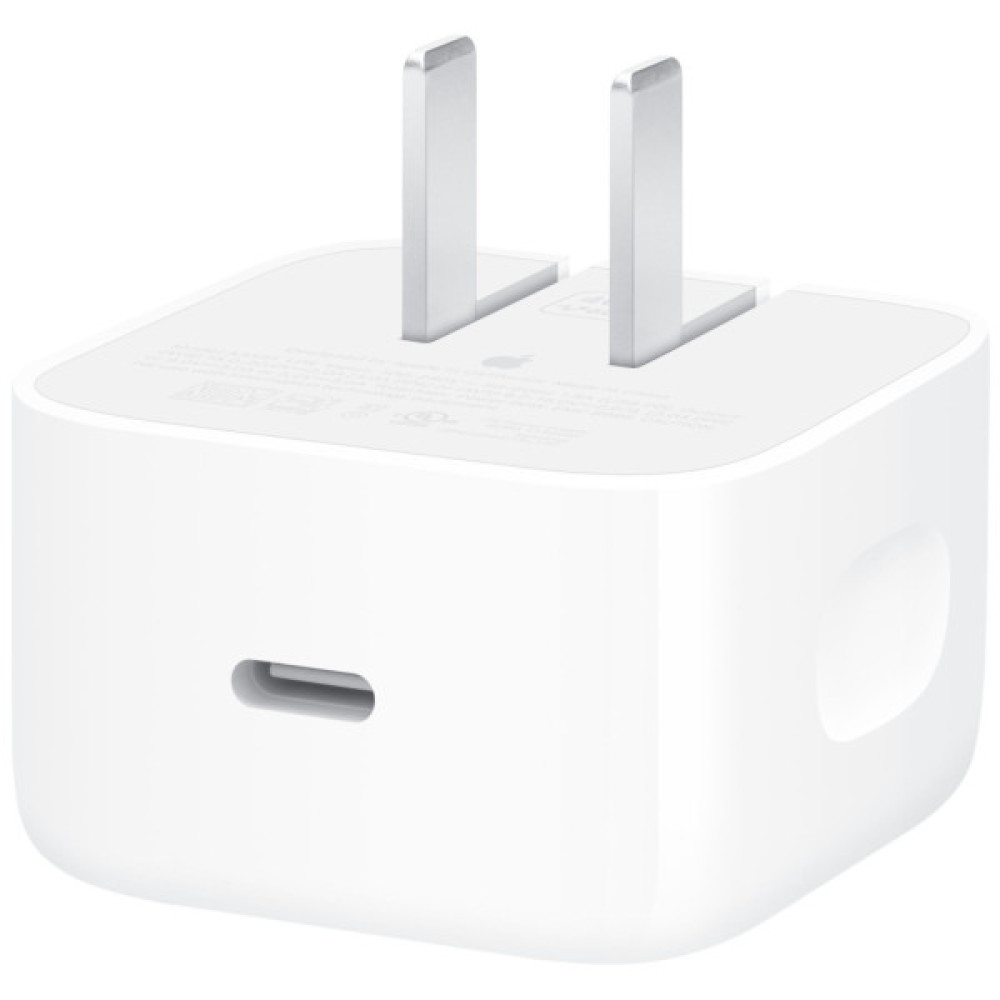 Зарядний пристрій Apple USB-C PD40W Dynamic Power 60W Max white A3352 (MGTU4ZM/A)