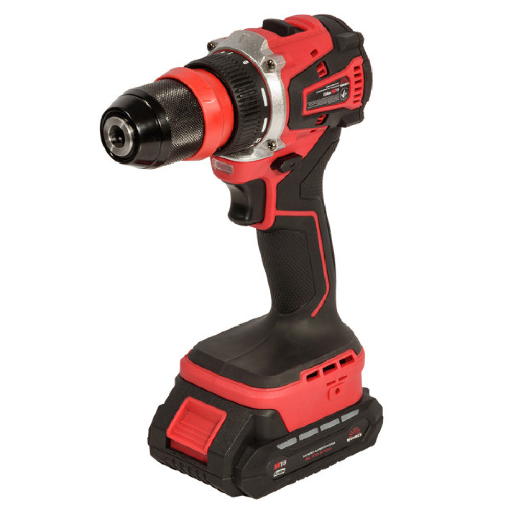 Шуруповерт Vitals Master, AU 1835aq BL Kit, 18V, АКБ 2x2Ah, 35Нм, 500·1500об/хв, кейс, 1.43кг (235977)