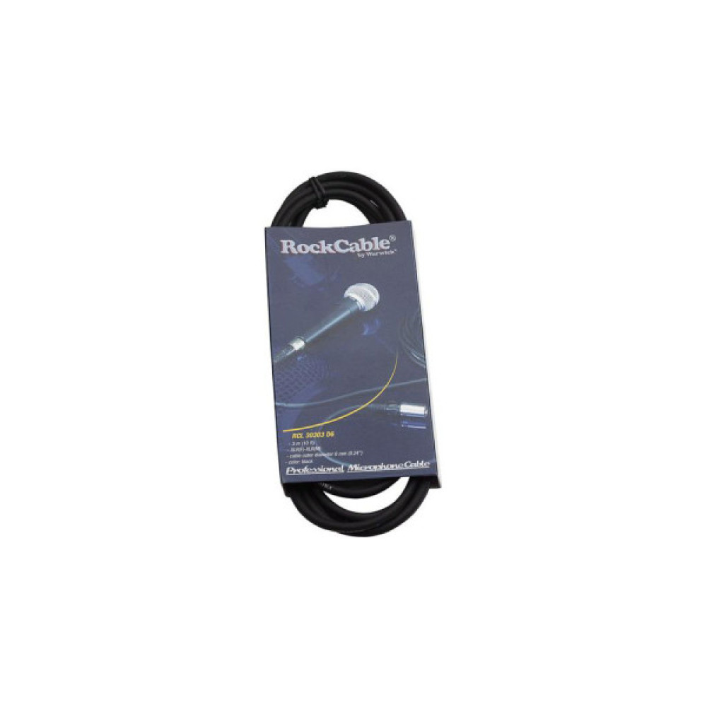 Мікрофонний кабель RockCable Microphone Cable 3m (RCL 30303 D6)