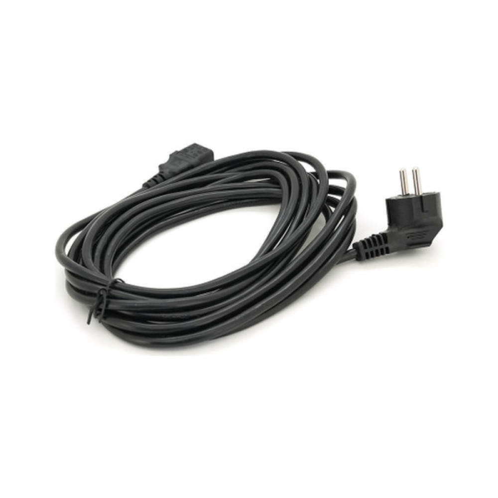 Кабель живлення C13 5.0m 1.0mm2 Voltronic (PC-186 CEE7/7-C13-CCA50/1)