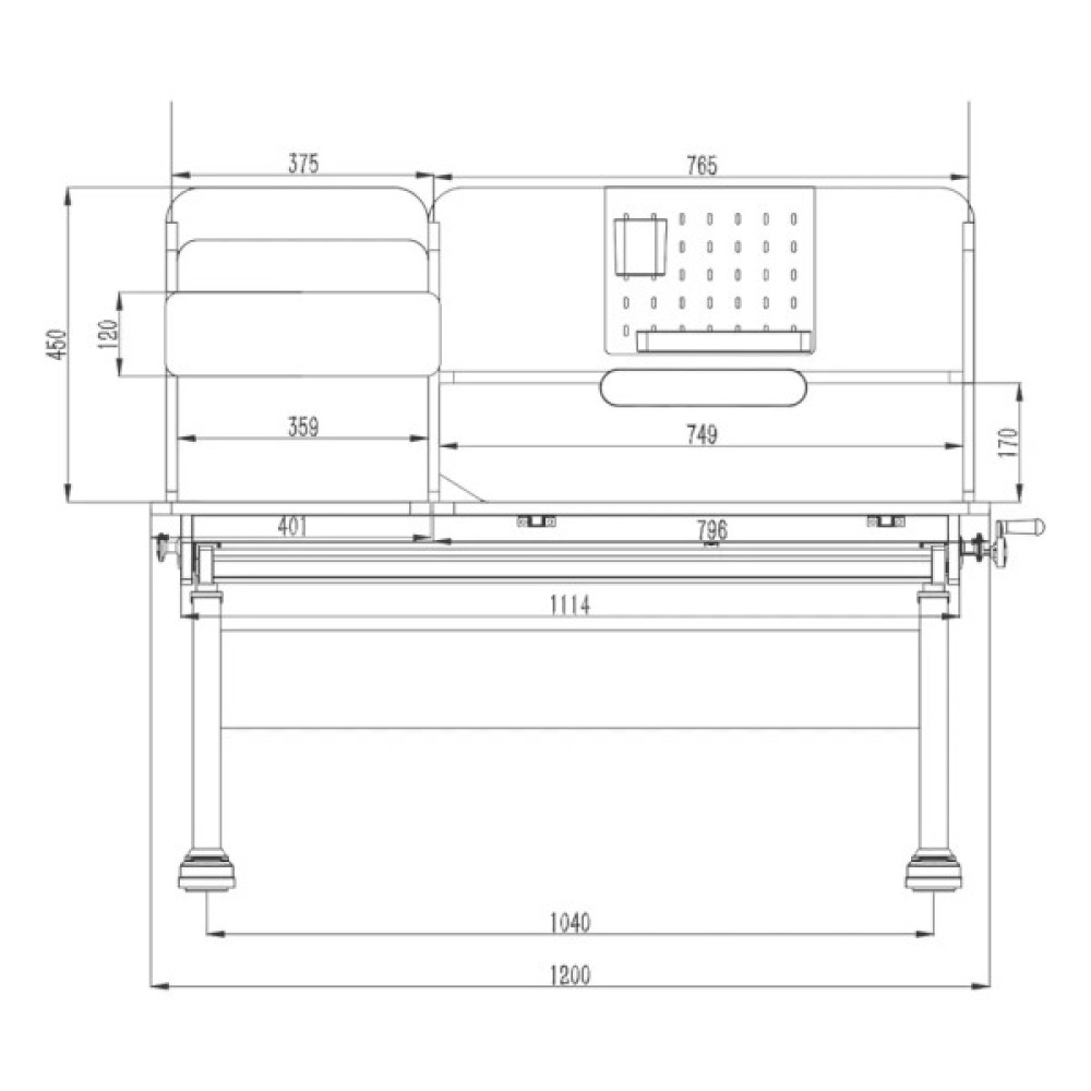 Парта FunDesk Ginepro Grey