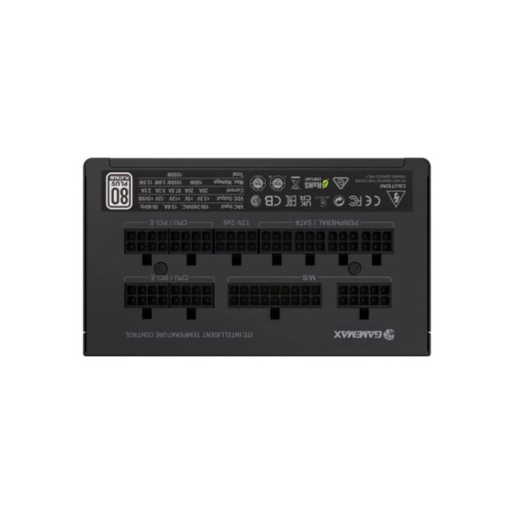 Блок живлення Gamemax 1050W (GX-1050 PRO BK(ATX3.1PCIe5.1))