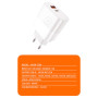 Зарядний пристрій WUW C209 1xUSB-C PD45W + 1xUSB QC3.0 18W White (WUW-C209) Зарядний пристрій WUW C209 1xUSB-C PD45W + 1xUSB QC3.0 18W White (WUW-C209)